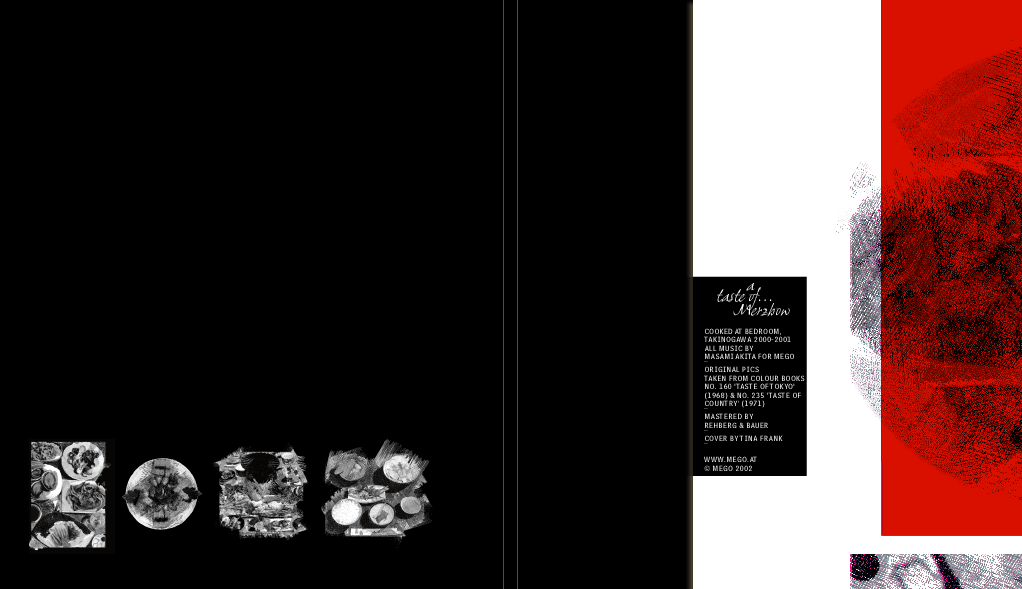 mego 040 - merzbow - a taste of... - coardboard inside - [d